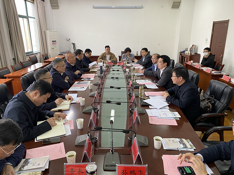 安慶師范大學校領導赴安慶桐城市開展訪企拓崗促就業專項調研。安慶師范大學供圖