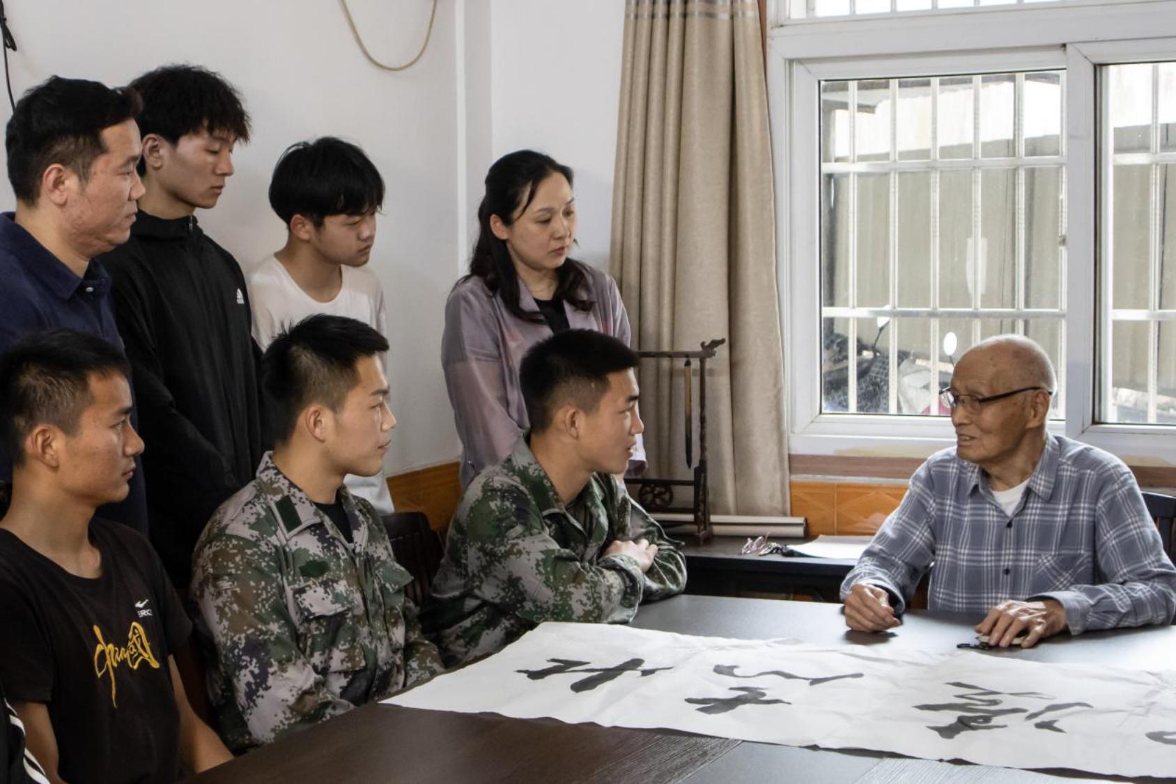 與柴老交流6